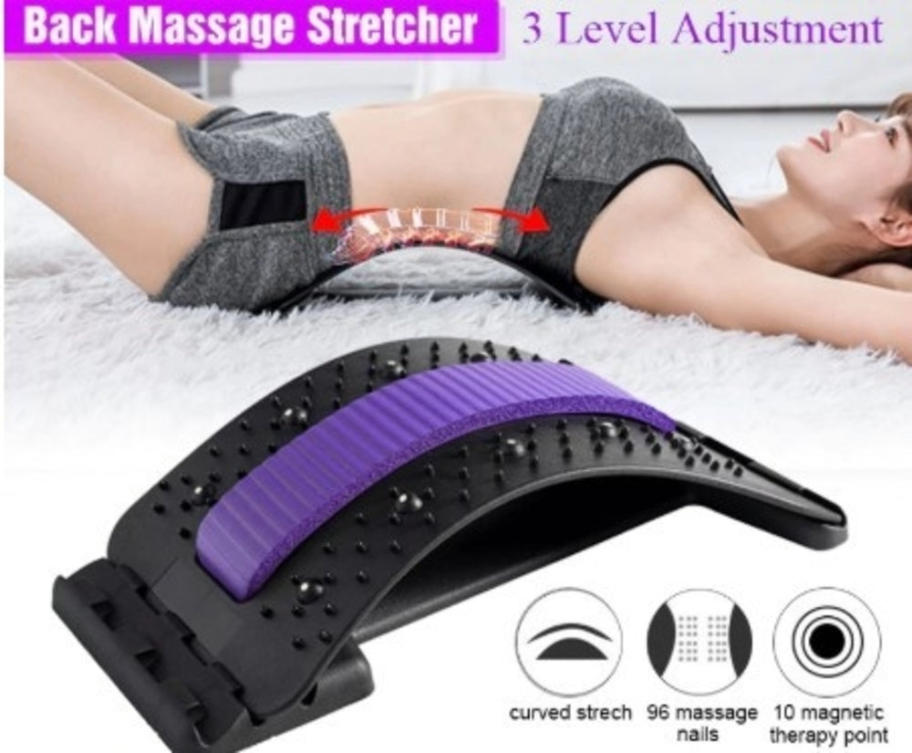 Multiple Level Lumbar Support Massage Stretcher - cas7m