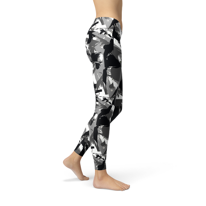 Womens Urban Camo Leggings - cas7m