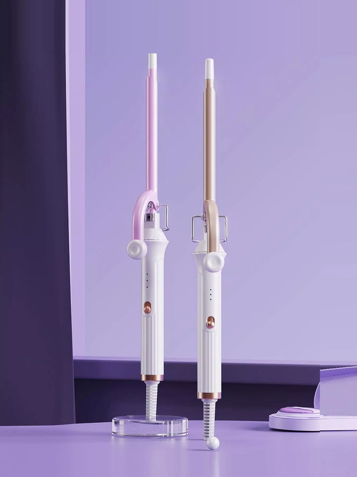 Fast Heat Ceramic Curling Iron - Salon-Quality Curls at Home - cas7m