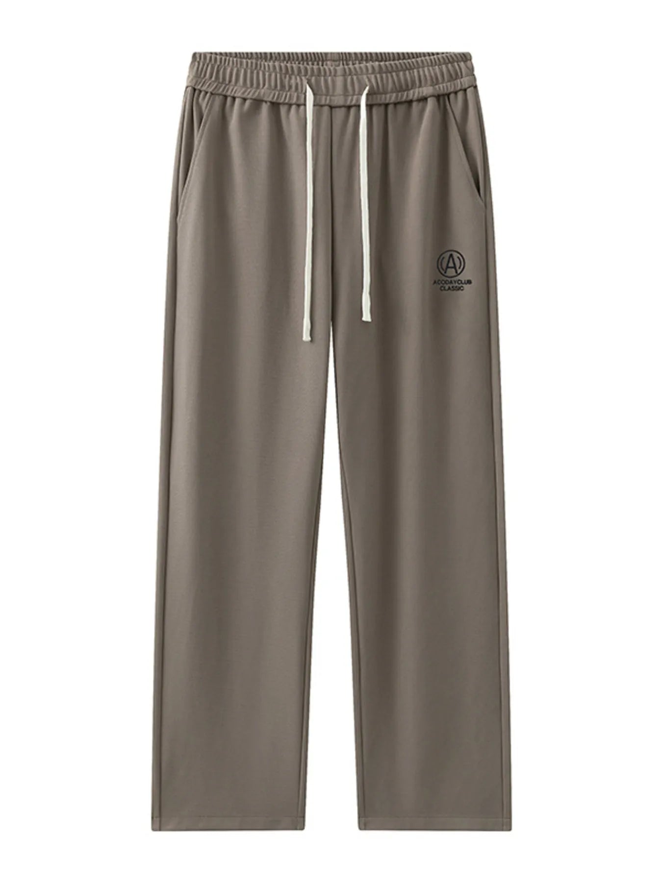 Men's Plus Size Drawstring Sweatpants with Pockets - cas7m