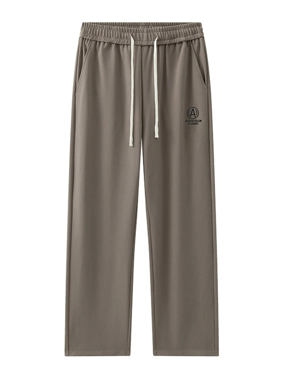 Men's Plus Size Drawstring Sweatpants with Pockets - cas7m