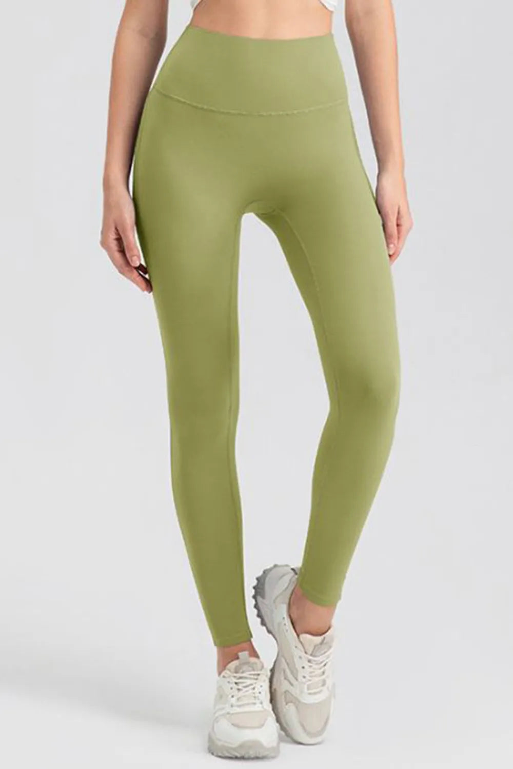 Ultra-Stretch Nylon Leggings for Everyday Comfort - cas7m