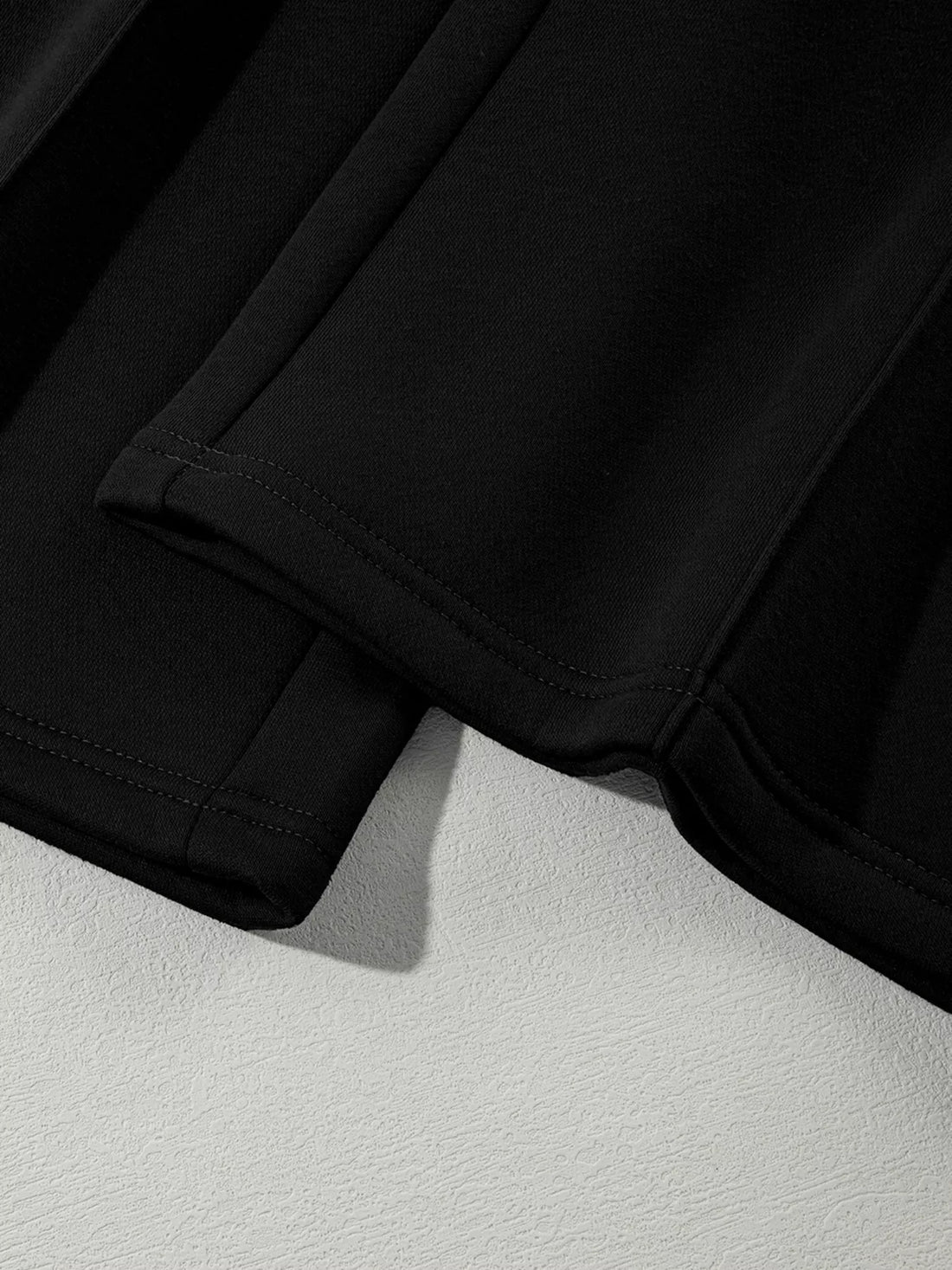 Drop Shoulder Zip Up Jacket and Drawstring Pants Active 2pcs Set - cas7m
