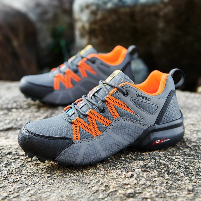 Lightweight Breathable Men's Mesh Outdoor Sports And Casual Hiking Shoes - cas7m