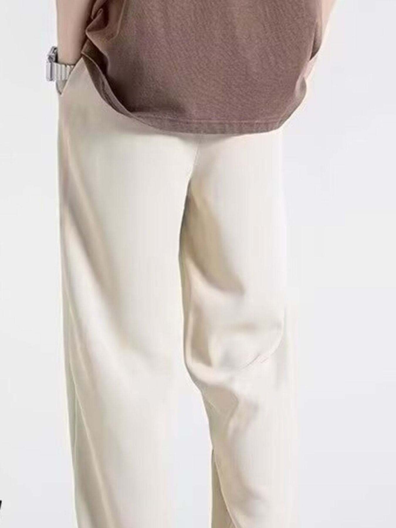 Men's Casual Loose Fit Drawstring Pants - cas7m