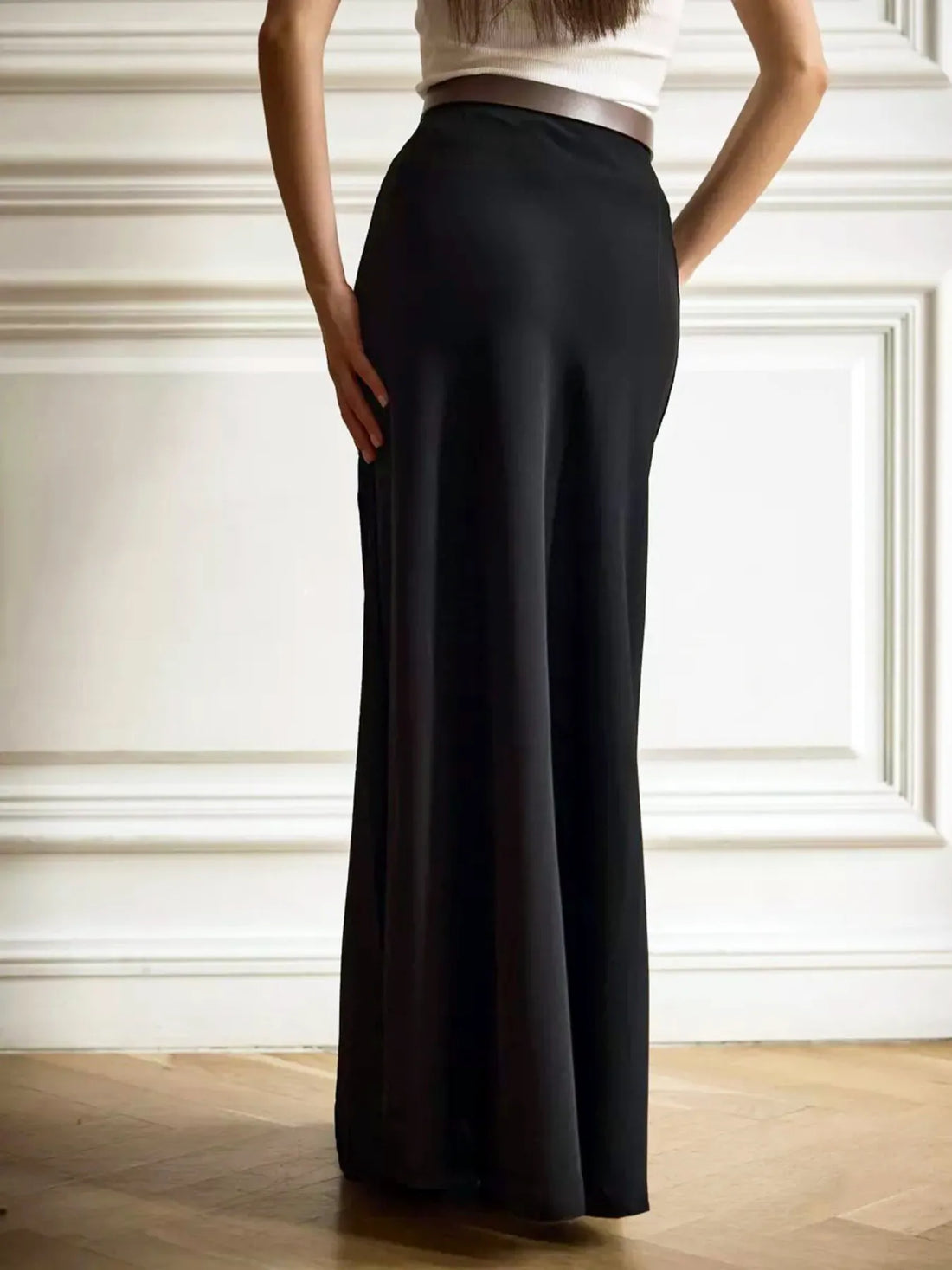 High-Waisted Maxi Skirt - cas7m