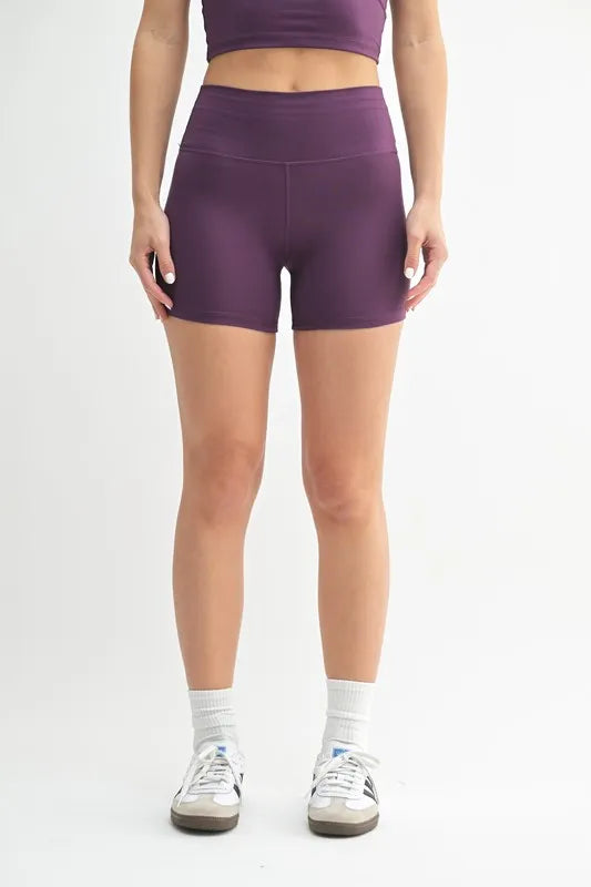 MONO B Venice Cloud Light Contour Biker Shorts - cas7m