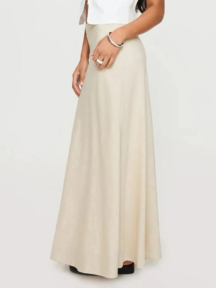 Devine Slim Maxi Skirt - cas7m
