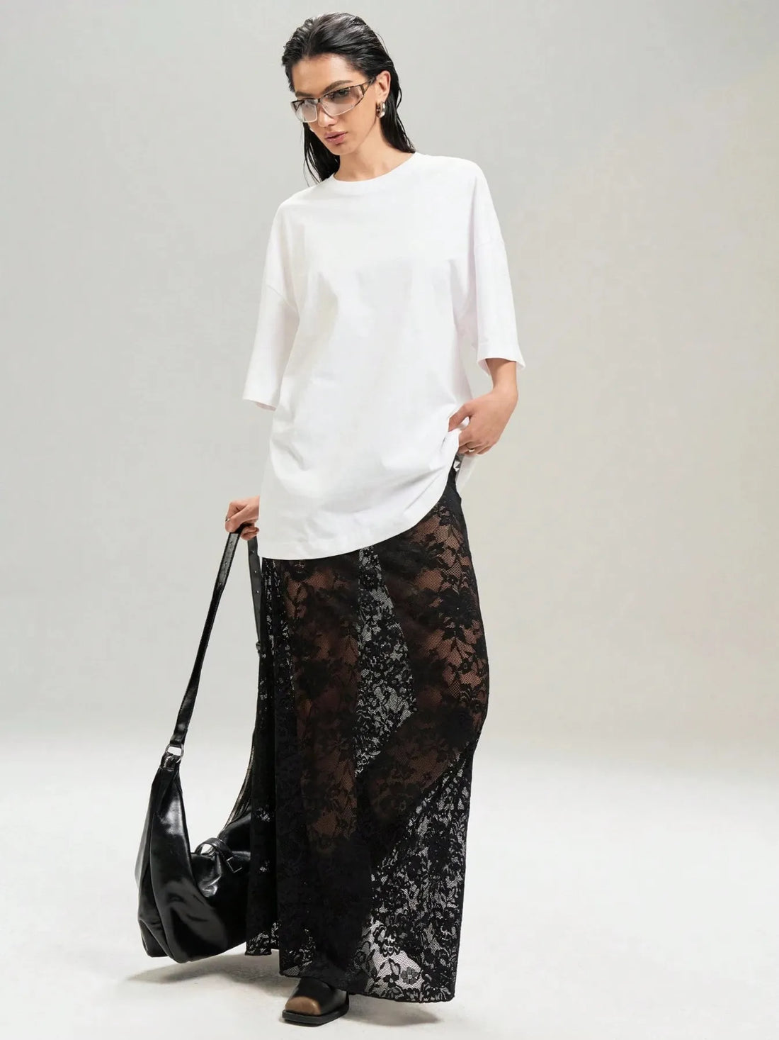 Lace Maxi Skirt - cas7m
