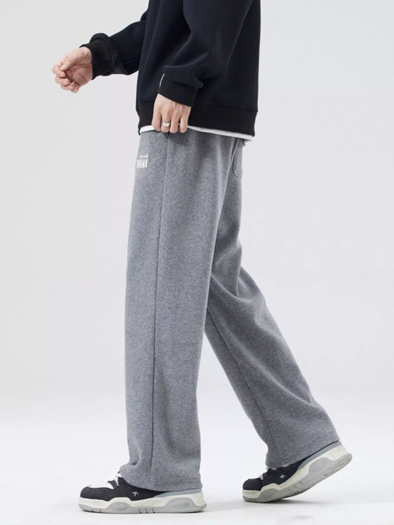 Men's Full Size Casual Loose Fit Sweatpants Plus Size - cas7m