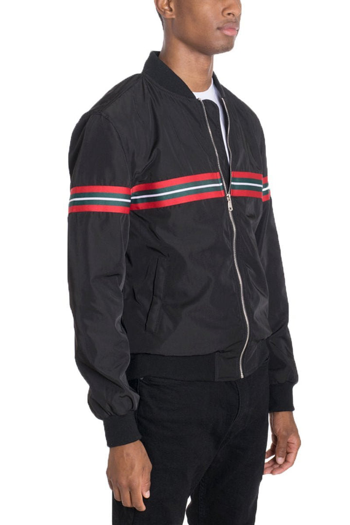 Men's Regular Fit Jacket with Inner Chest Pocket and Tug-Free Zipper - cas7m