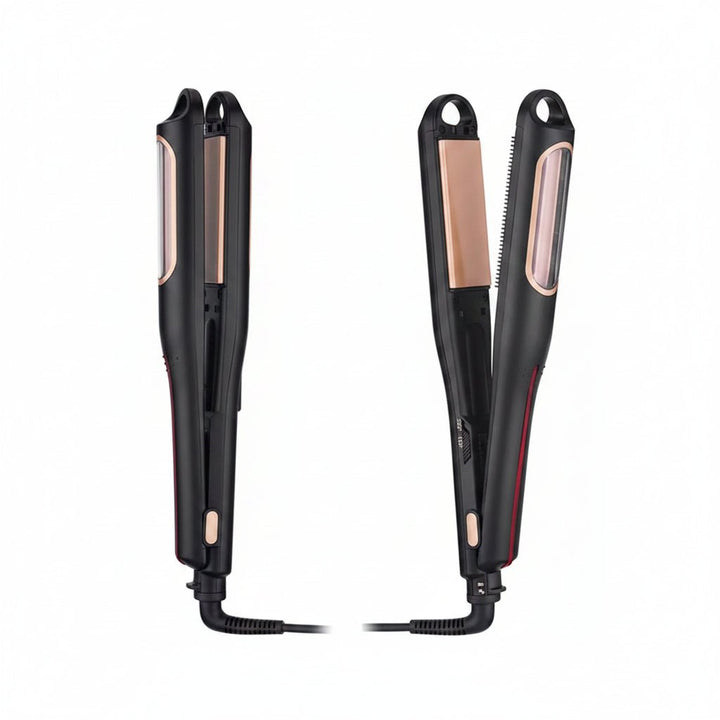 DualStyle Pro 2-in-1 Curling & Straightening Hair Tool, Constant Heat - cas7m