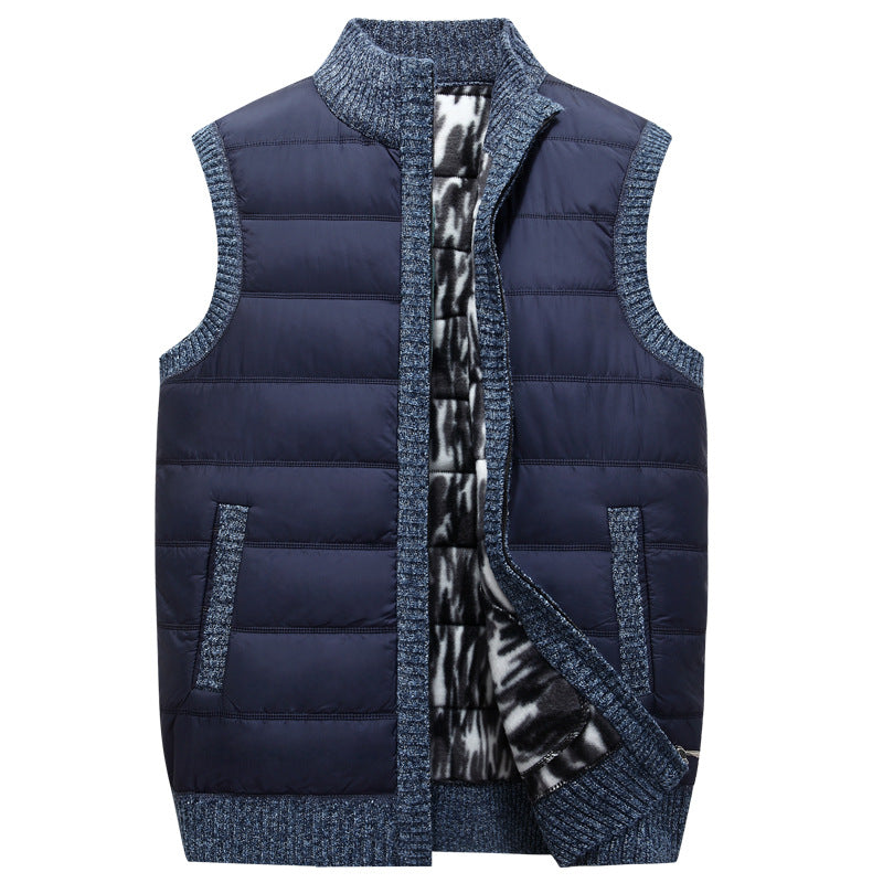 Casual Thick Warm Vest Men's Vest Jacket - cas7m