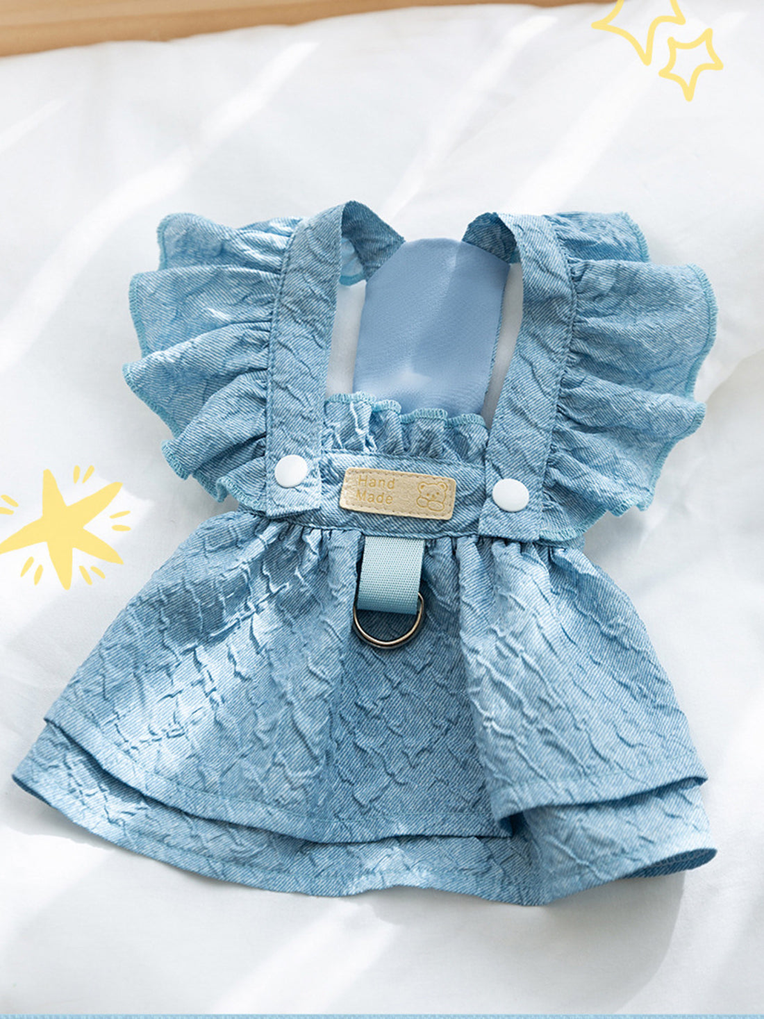 Ruffled Pet Dress - cas7m