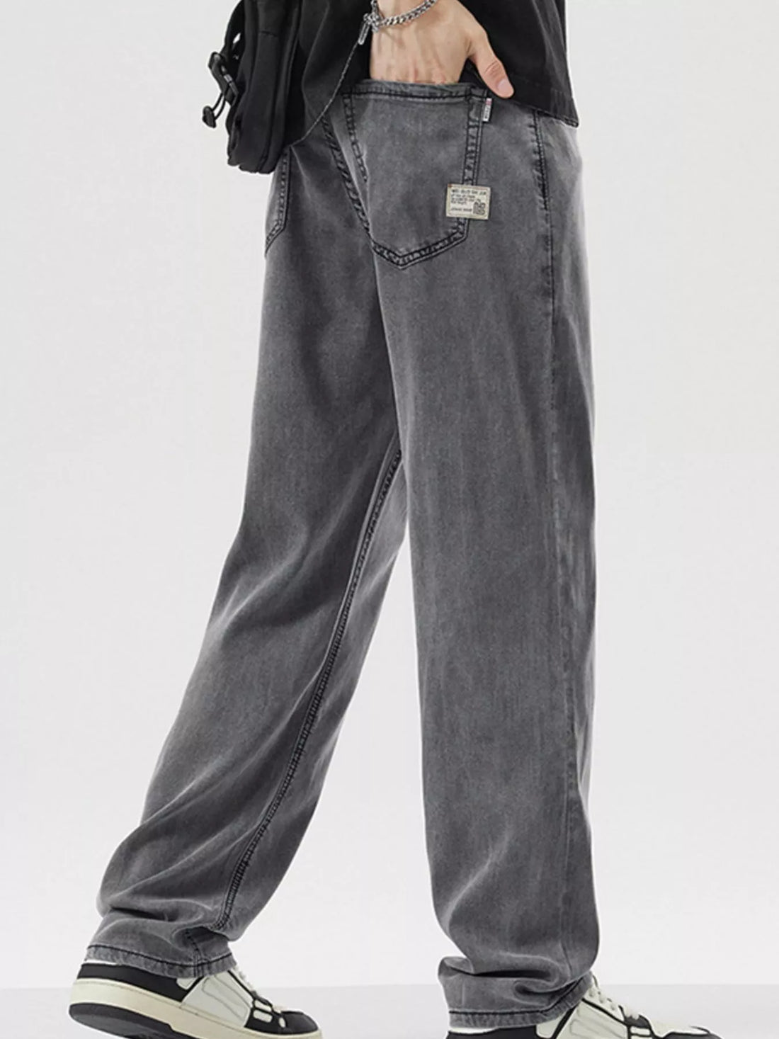 Men's Wide Leg Jeans - cas7m