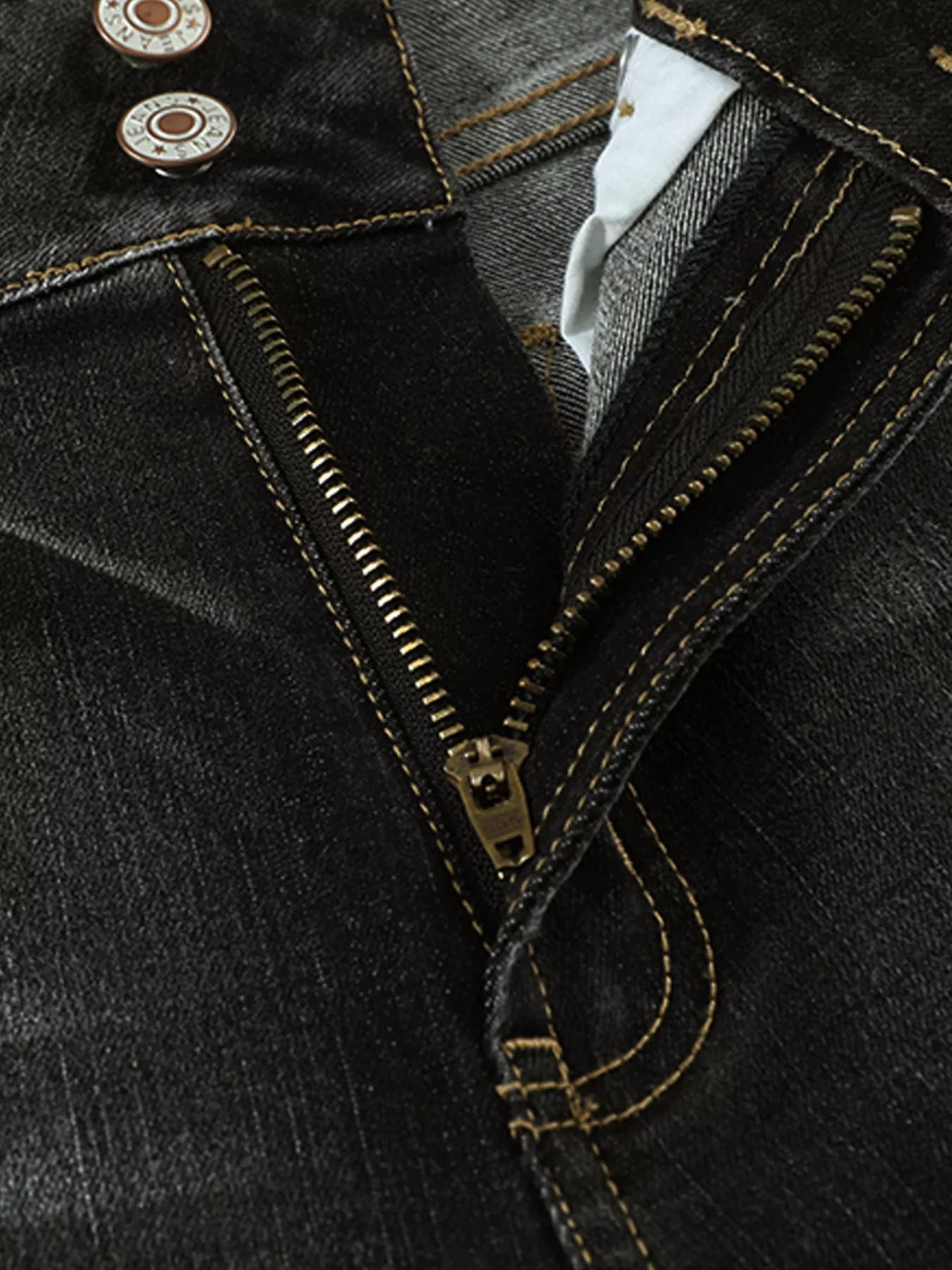Vintage Stretch Distressed Denim Jeans - Comfort & Style - cas7m