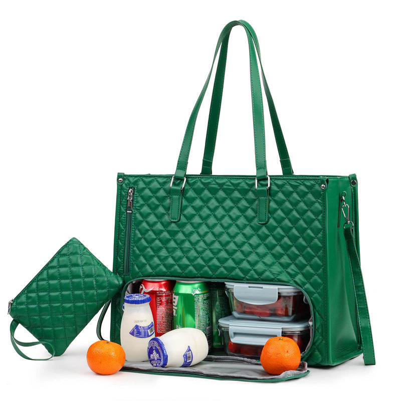 2in1 Tote And Lunch Bag Combo  Extra-large Tote - cas7m