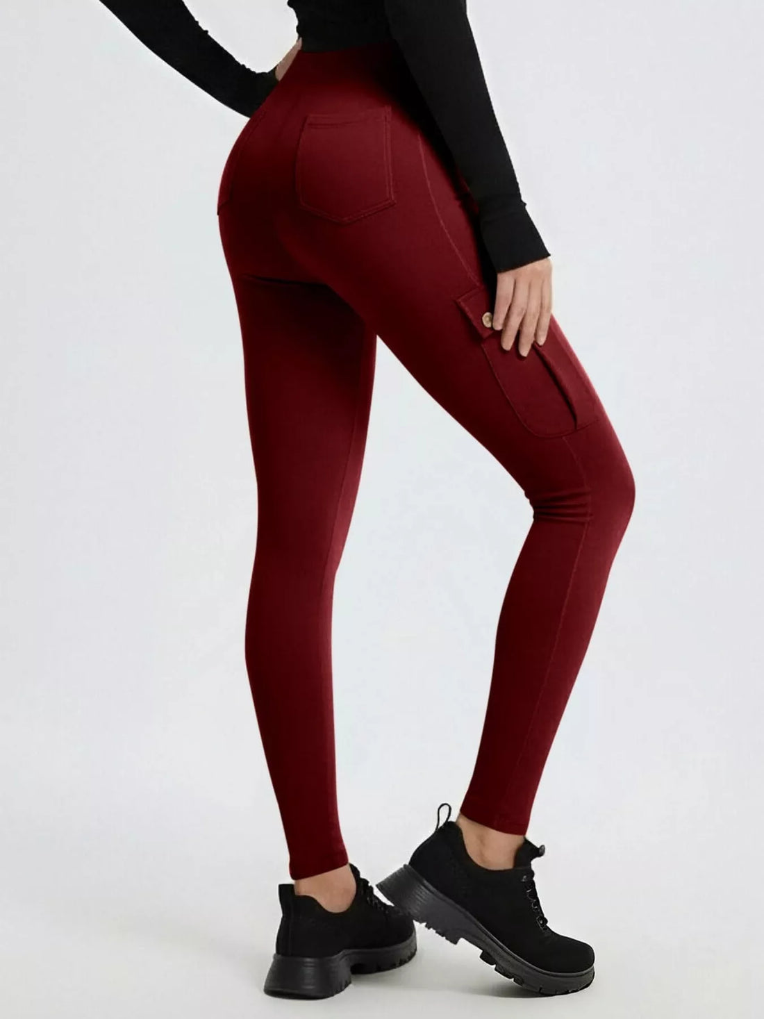 High Waist Active Pants - cas7m