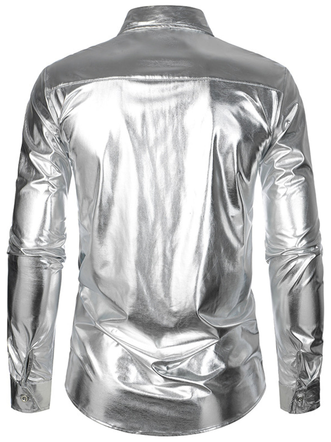 Men's Long Sleeve Button-Down Shirt - cas7m