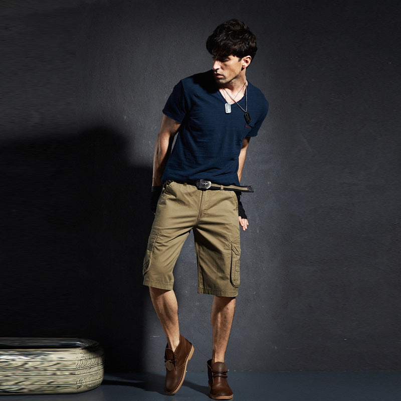 Multi-Pocket Cargo Shorts and Work Pants
