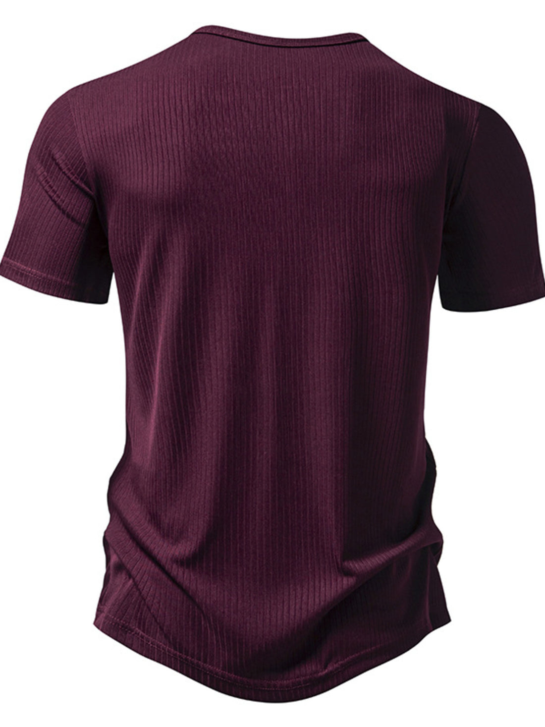 Men's Button Detail Short Sleeve T-Shirt - cas7m