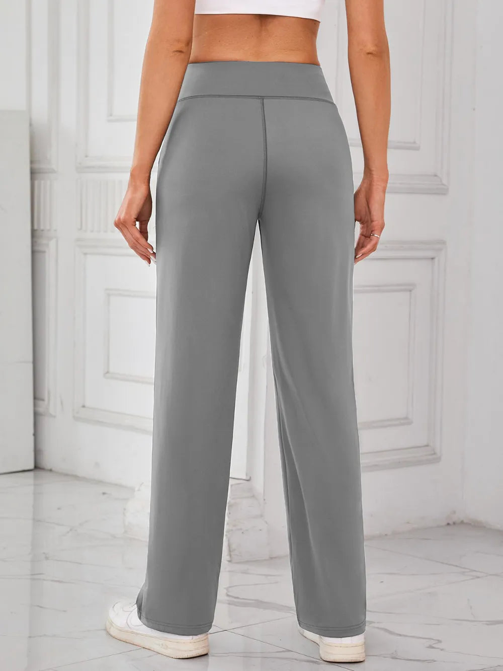 Basic Stretch Nylon-Spandex Leggings - Comfortable & Stylish - cas7m
