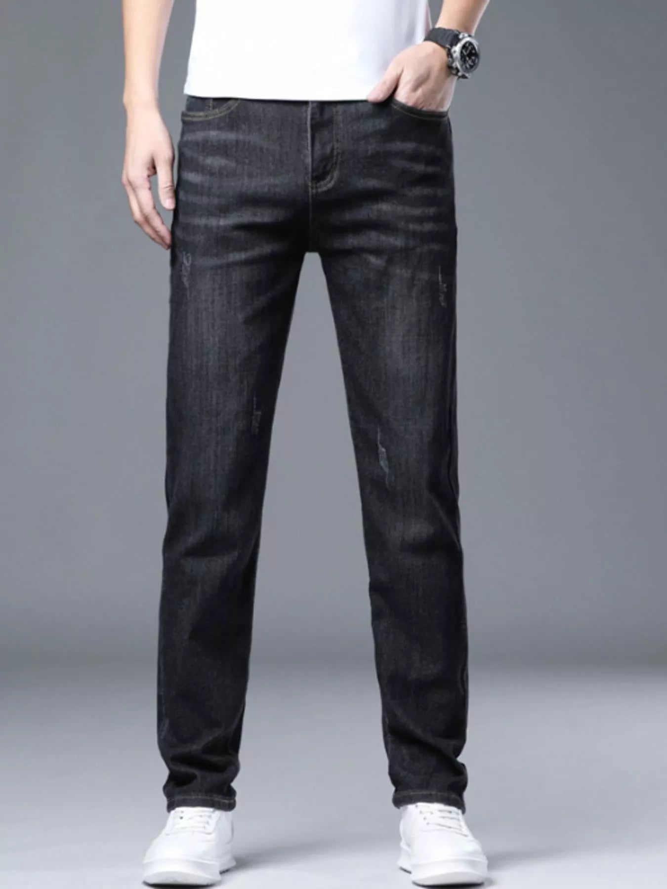 Men's Slim Fit Jeans - cas7m