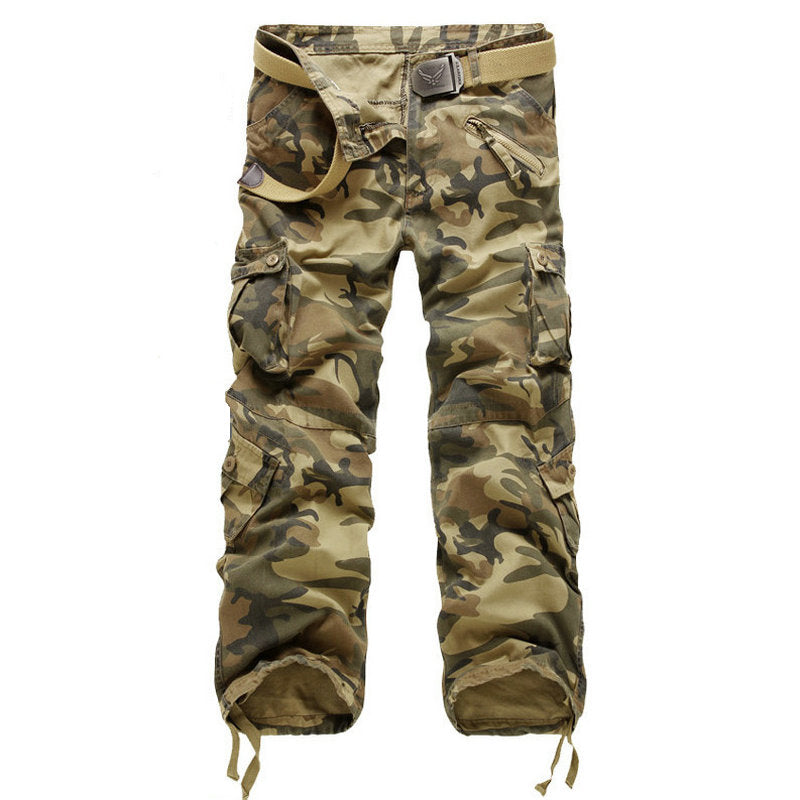 Comfortable Loose Camouflage Multi-Pocket Men's Pants