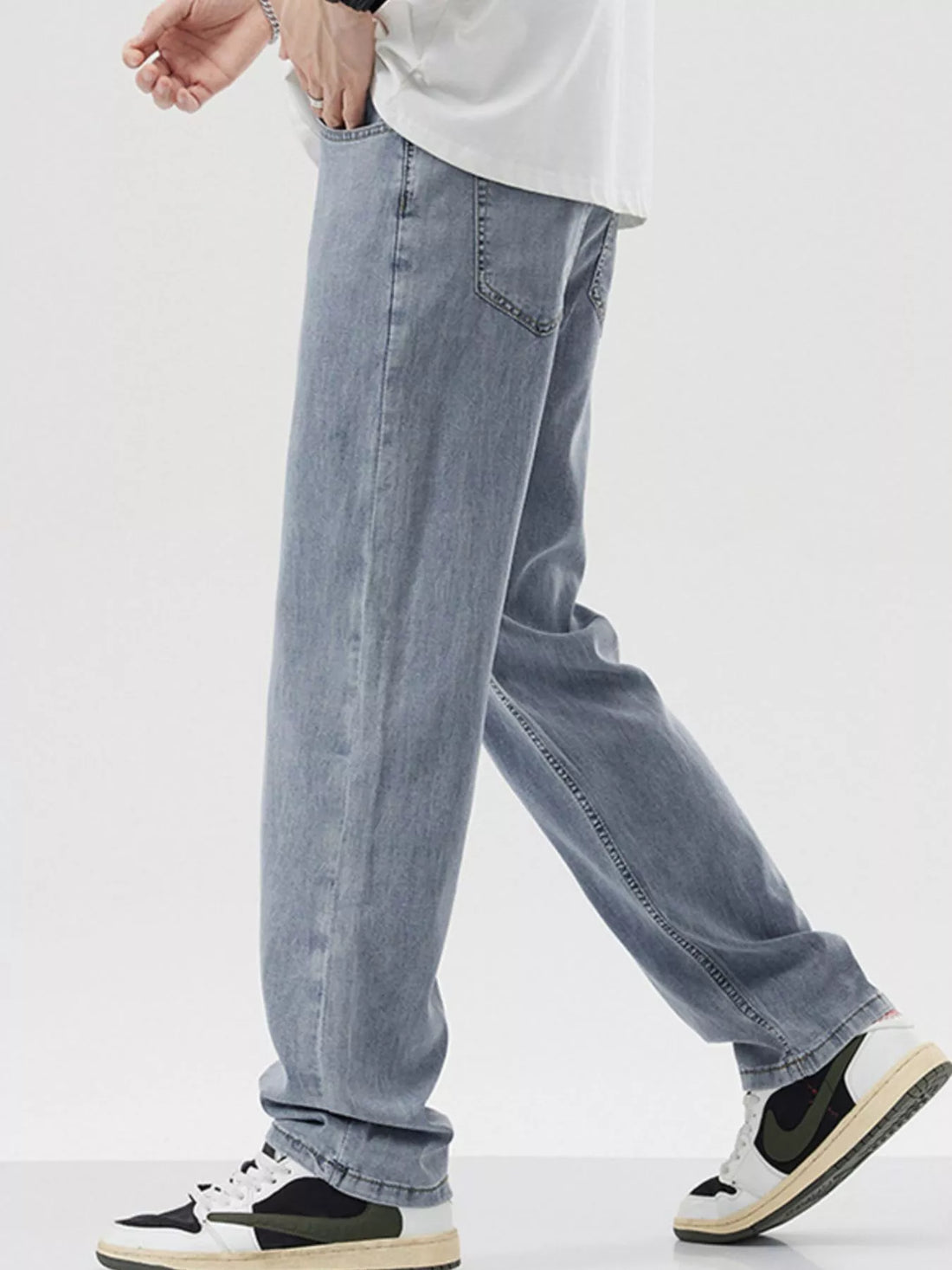 Men's Wide Leg Jeans - cas7m