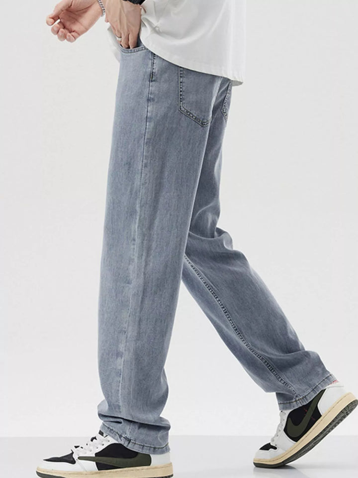 Men's Wide Leg Jeans - cas7m