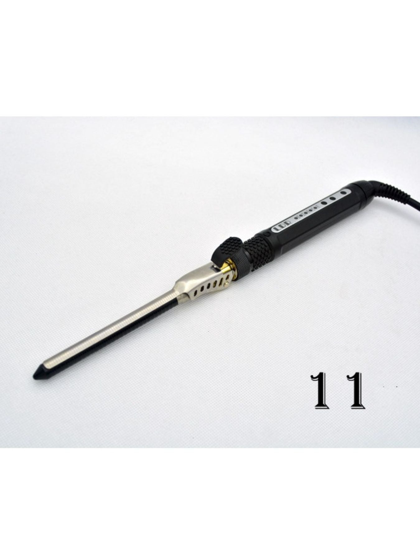 Adjustable Heat Salon-Quality Curling Iron with Anti-Scald Tech - cas7m