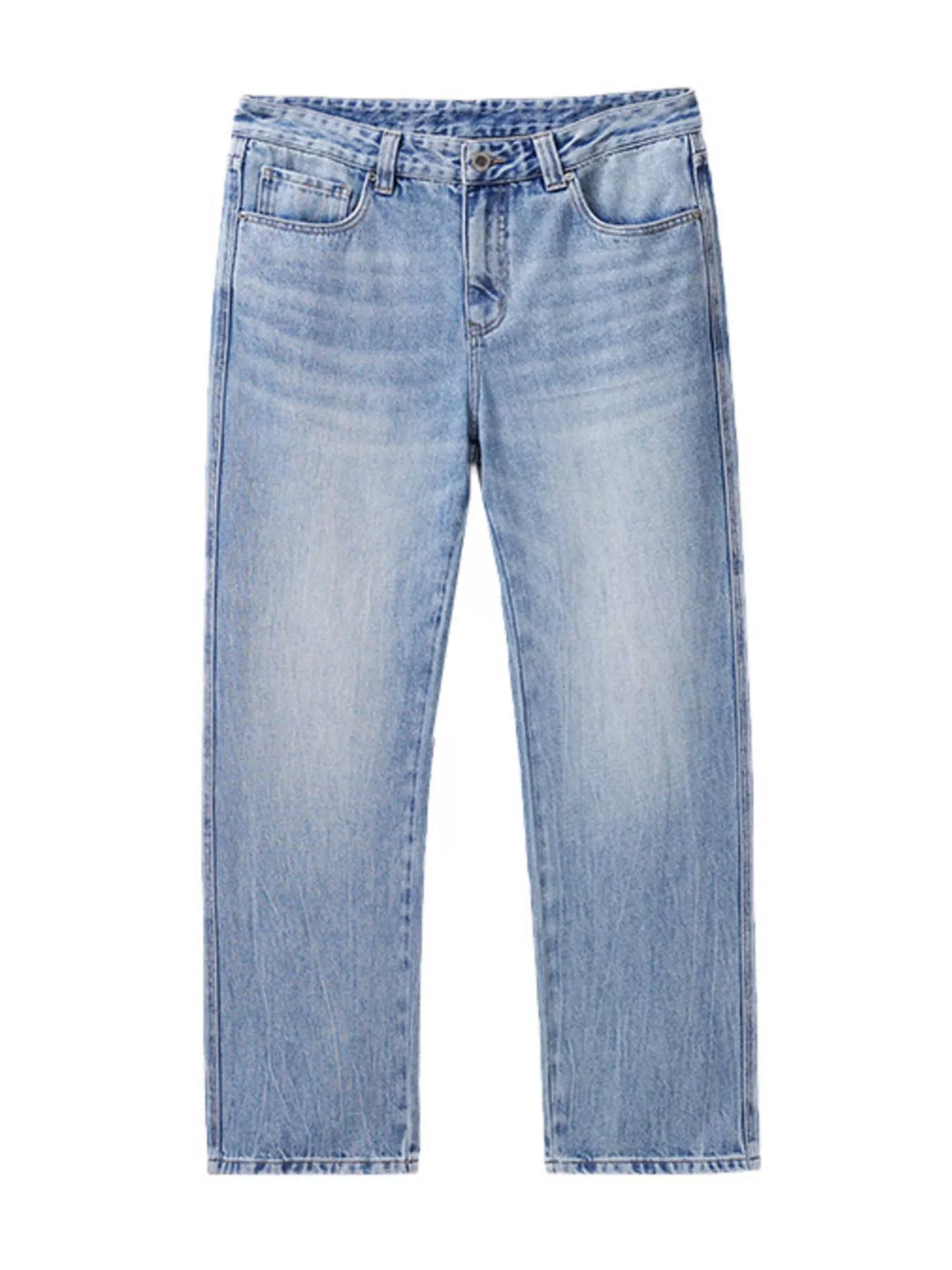 Men's Loose Fit Wash Jeans - cas7m