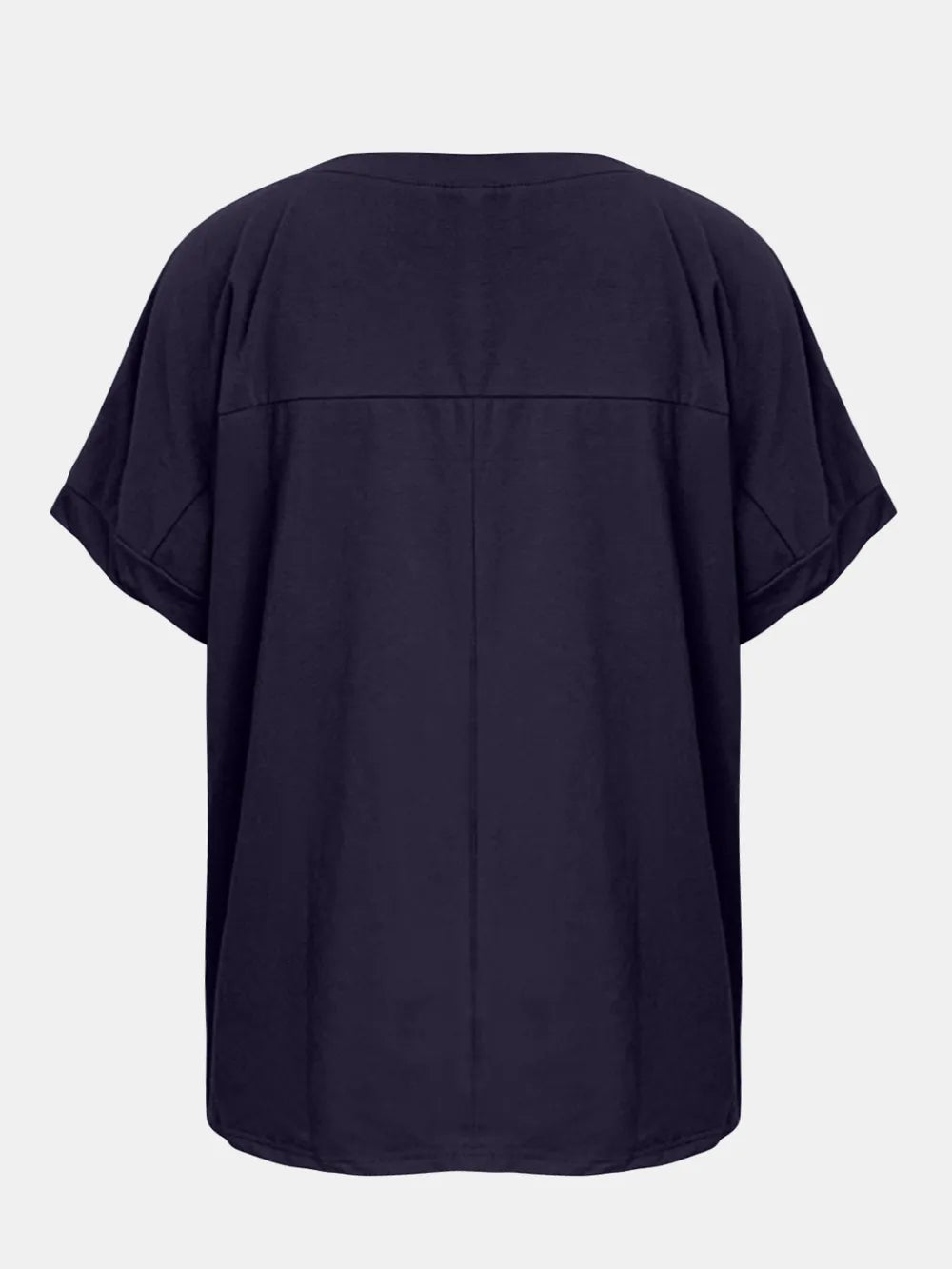 Baseball Round Neck Half Sleeve T-Shirt - cas7m