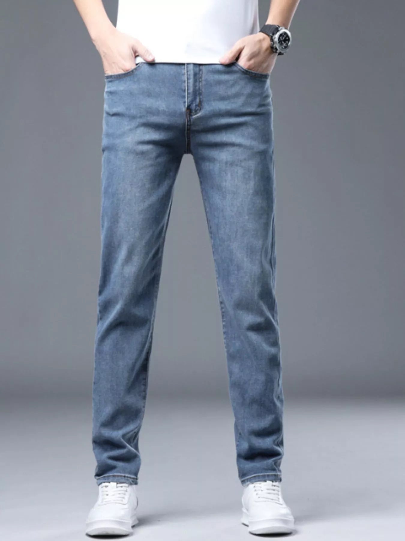 Men's Slim Fit Jeans - cas7m