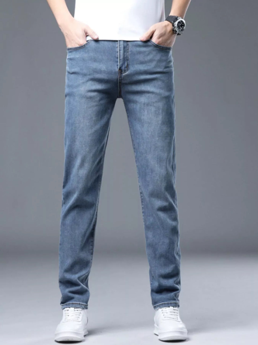 Men's Slim Fit Jeans - cas7m