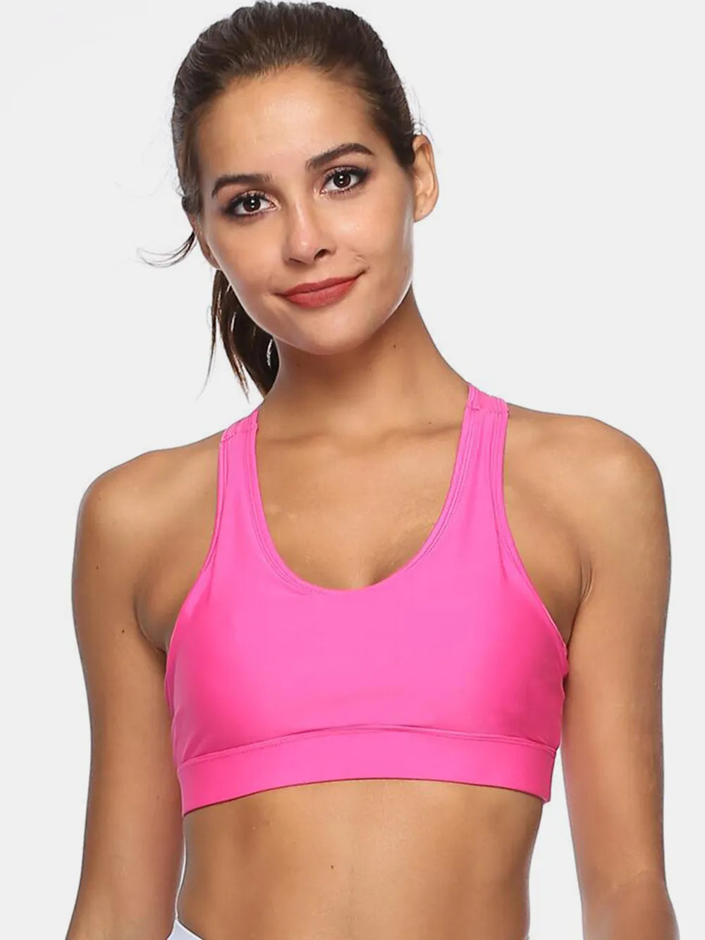Cutout Scoop Neck Active Tank - cas7m