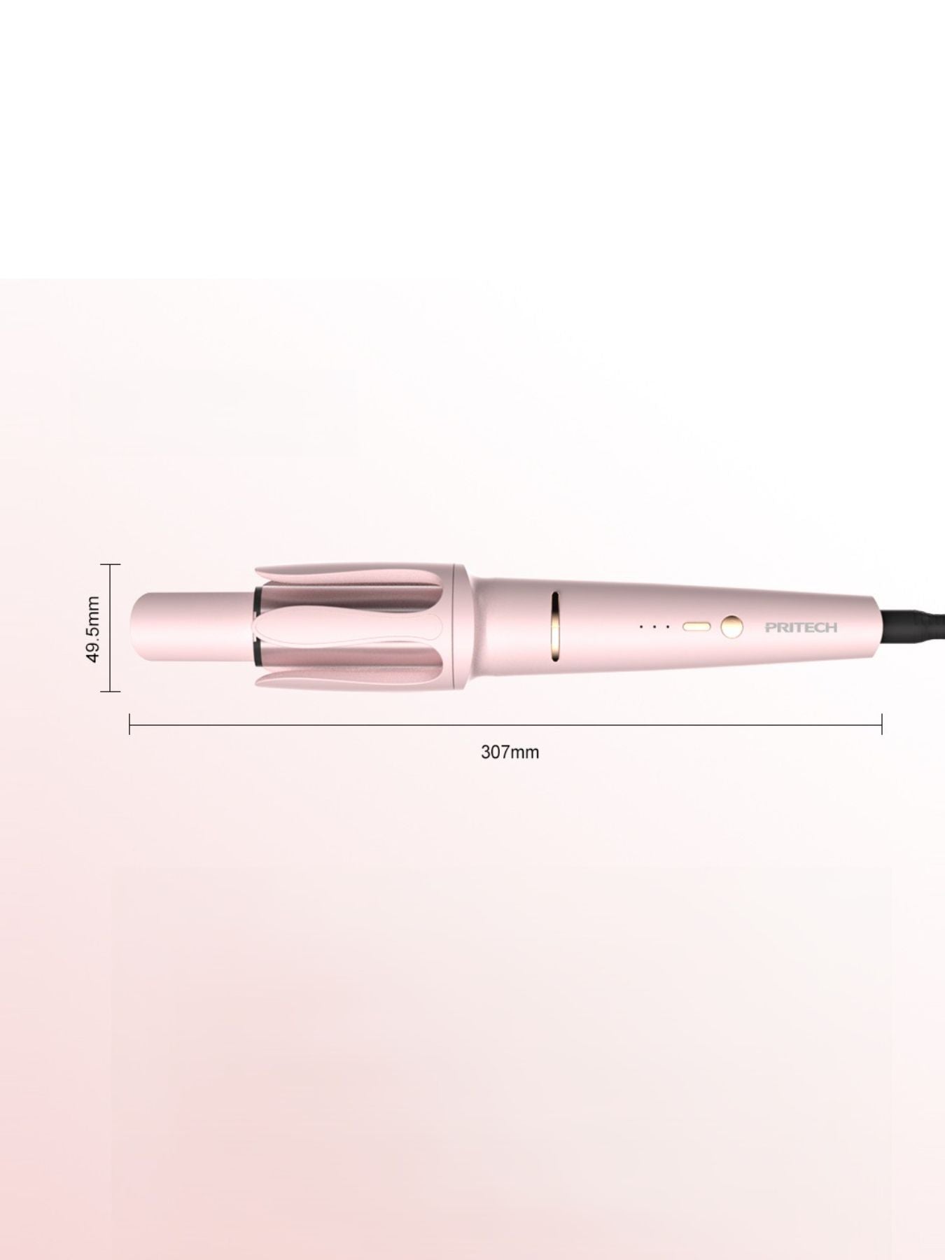 Automatic Rotating Curling Iron - Perfect Salon Curls at Home - cas7m