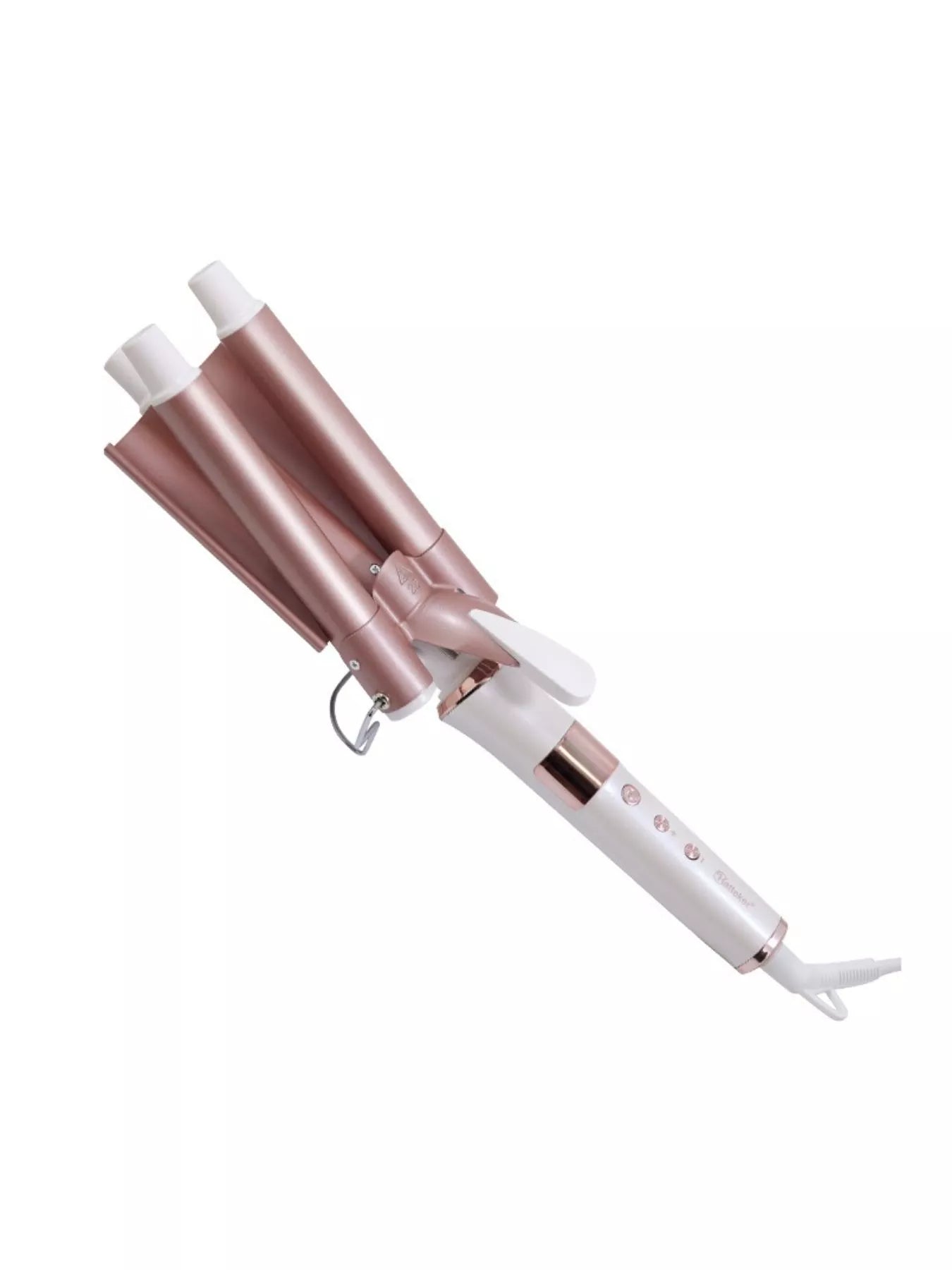 Effortless Glam Wave 3-Barrel Curling Iron - cas7m