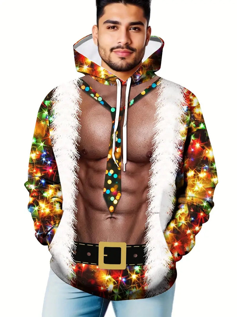New Christmas 3D Printed Hoodie - cas7m