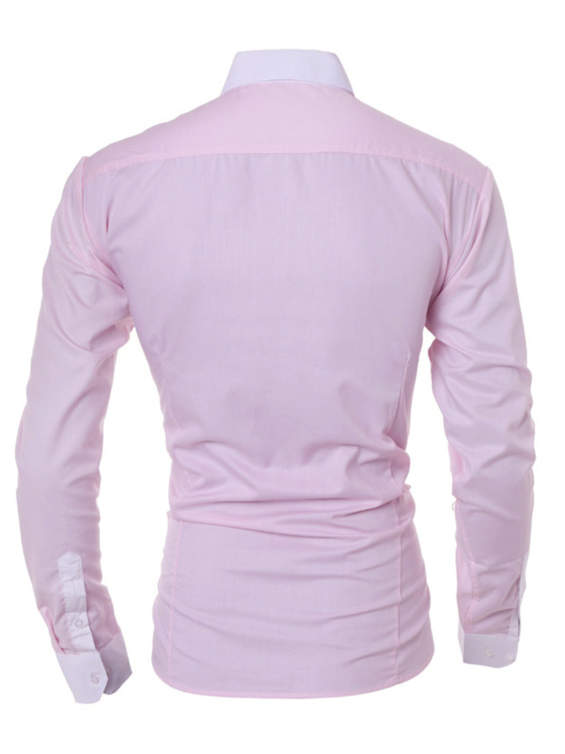 Men's Slim Fit Long Sleeve Shirt - cas7m