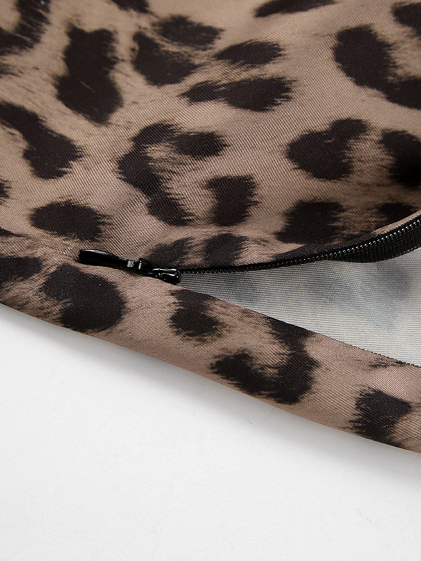 Leopard Print Maxi Skirt - cas7m
