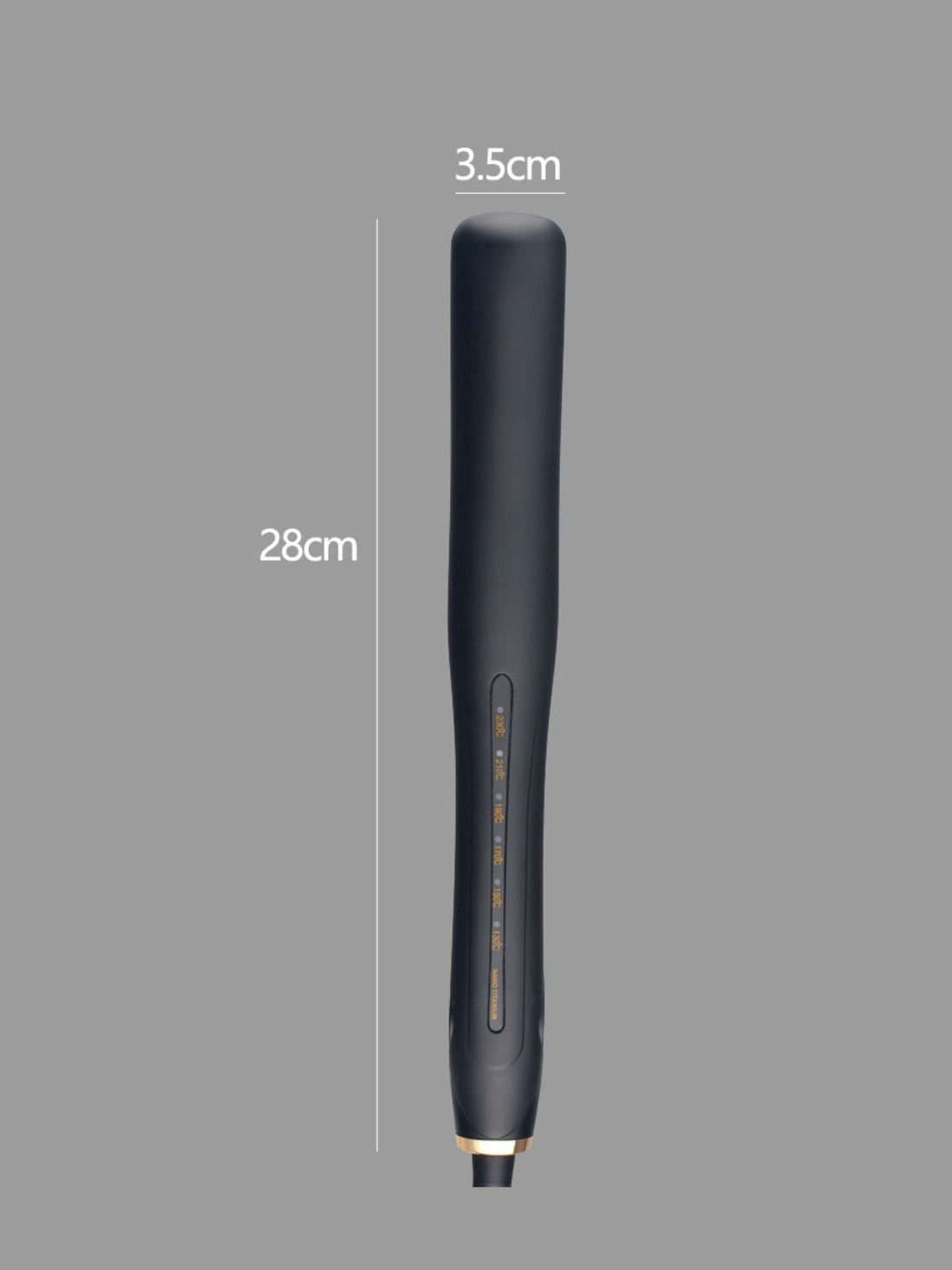 Instant Heat Salon-Smooth Hair Straightener - cas7m