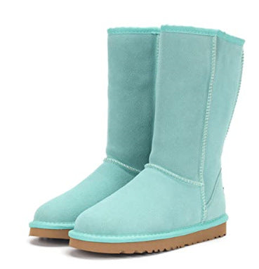 New Faux Sheepskin Knee-High Women's Boots