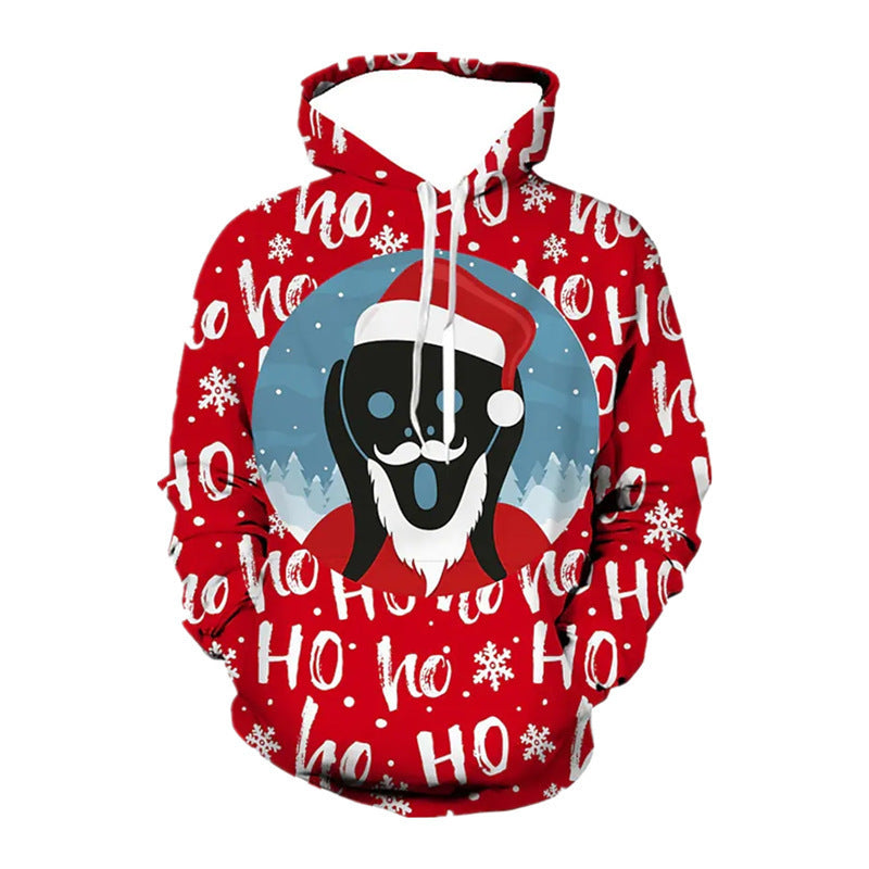 Santa Claus 3d Printed Hoodie - cas7m