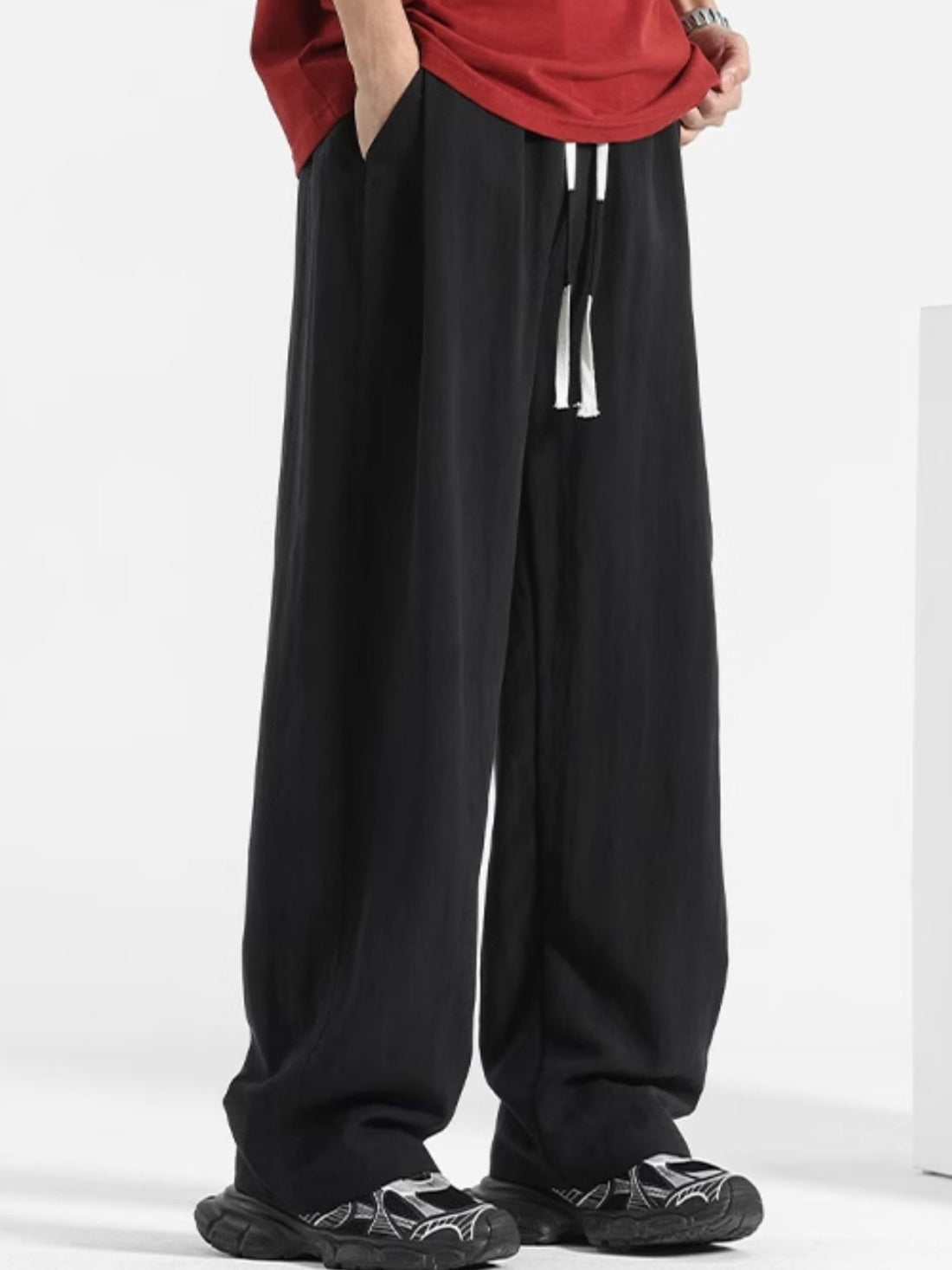 Men's Plus Size Casual Loose Fit Pants - cas7m
