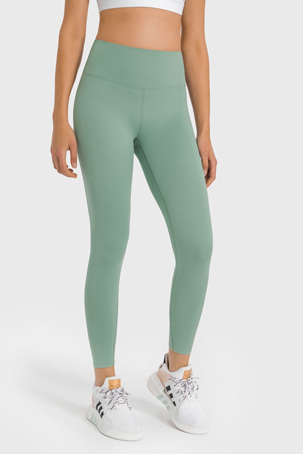 Millennia High Waist Ankle-Length Yoga Leggings - cas7m