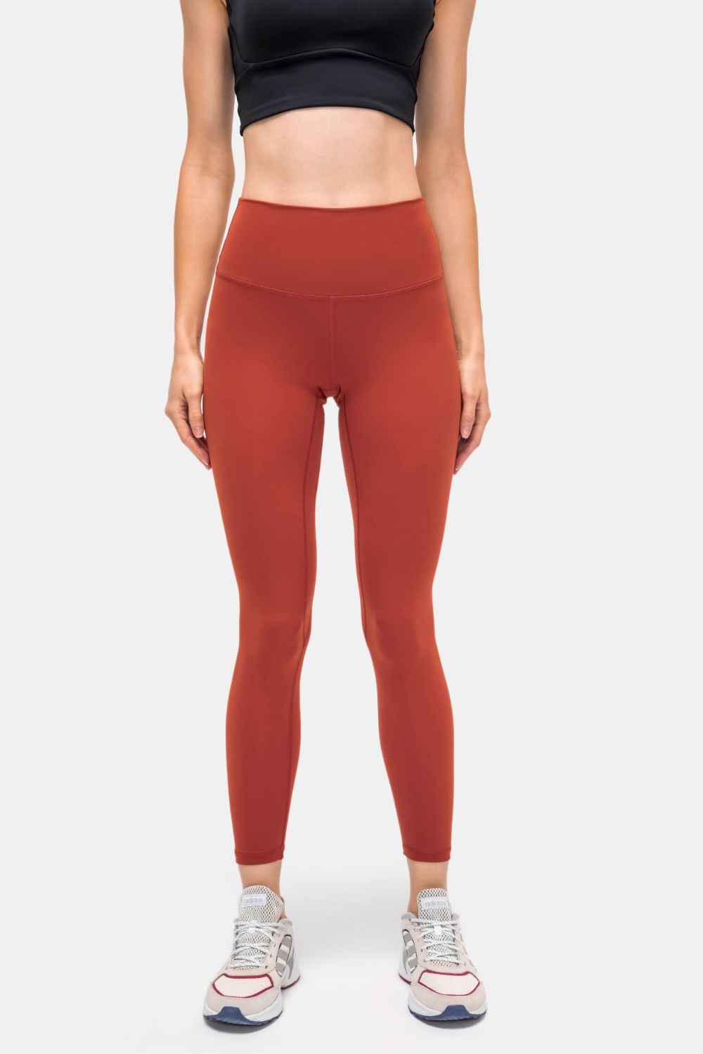 SlimFit High-Rise Butt Lift Leggings with Invisible Pocket - cas7m