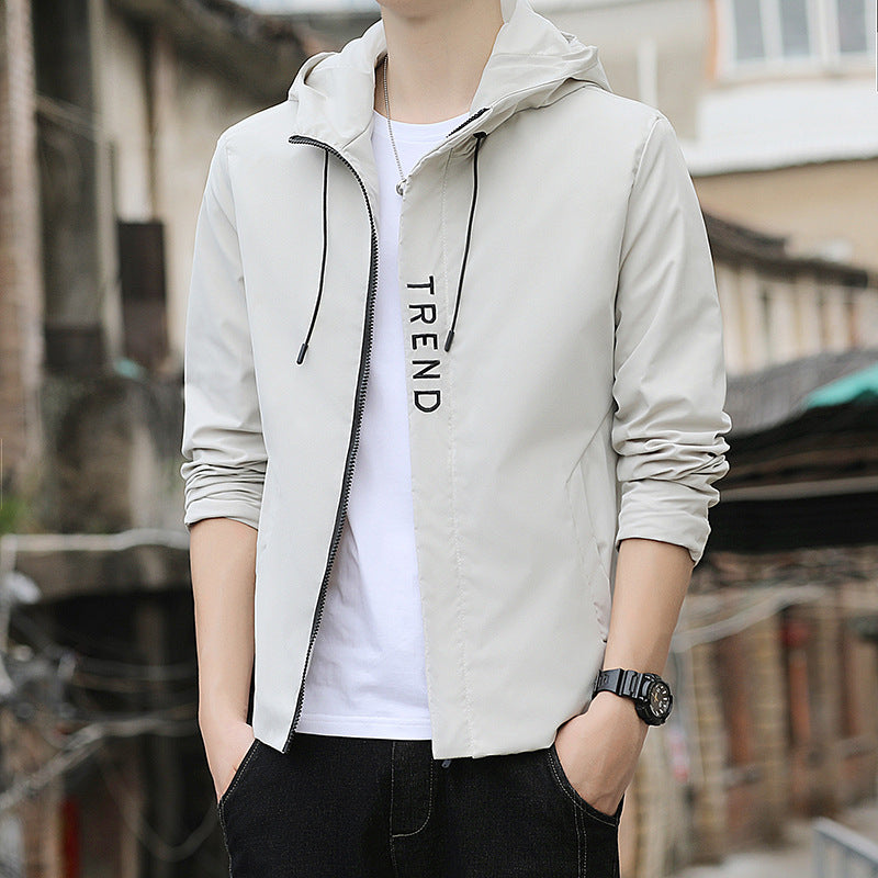 Hooded Coats Are Sporty And Loose To Fit The - cas7m