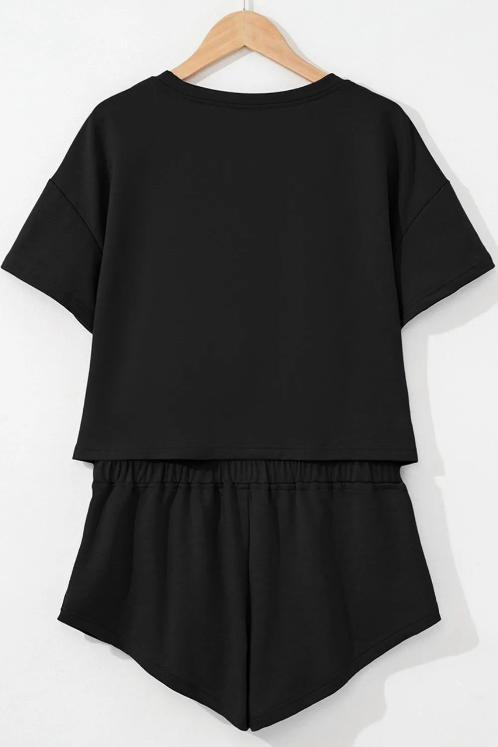 USA Graphic T-Shirt and Shorts Set - cas7m