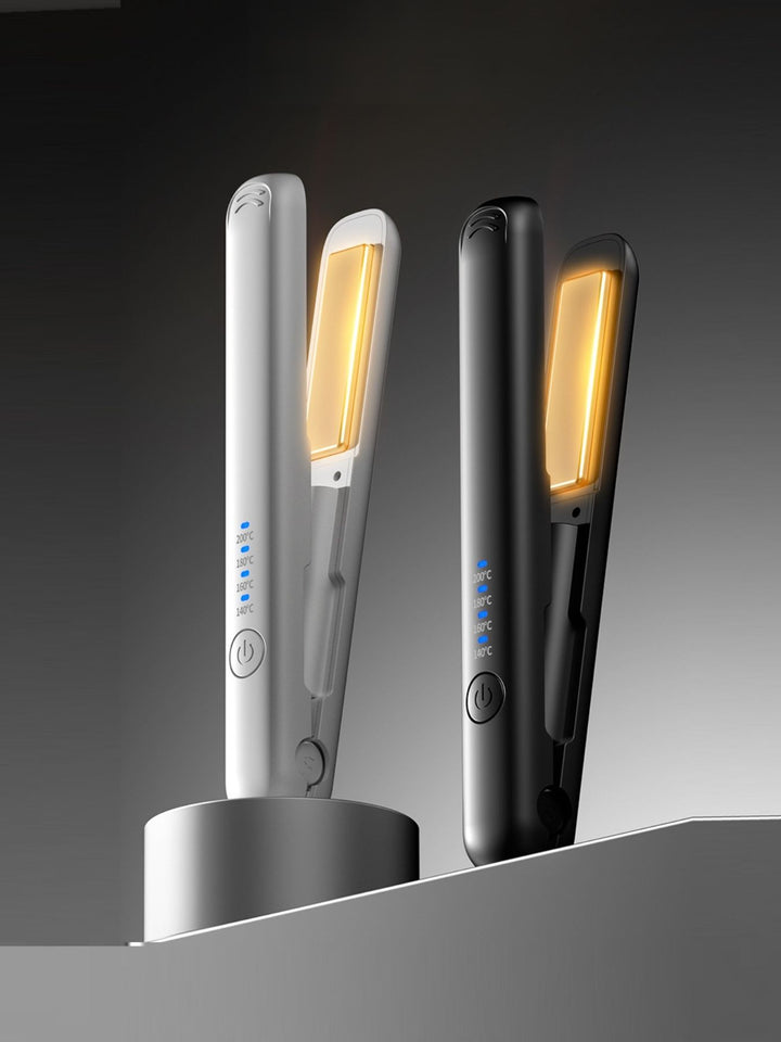 Portable Electric Hair Straightener with Anti-Scald Technology - cas7m